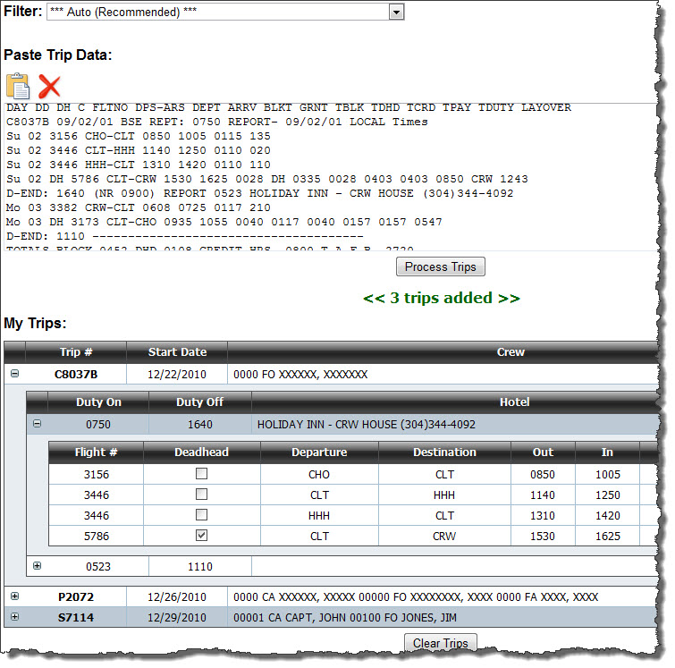 Airline Schedule Importer