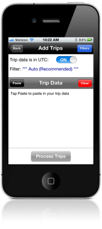 Add Trips In-App